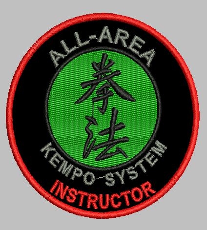 AKS All-Area Kempo System INSTRUCTOR Aufnäher