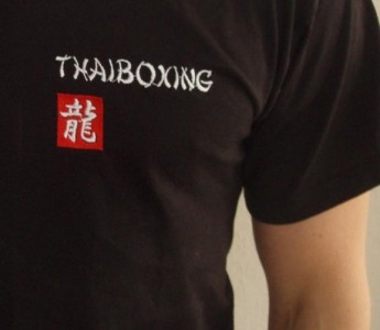 Budodrake T-Shirt schwarz Thai-Boxing