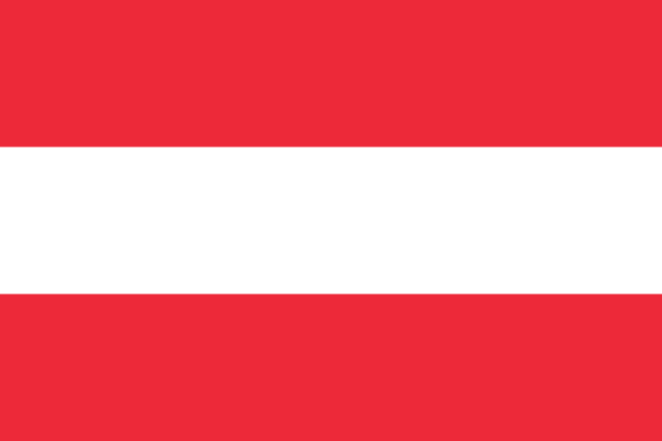 Österreich-Flagge / Länder Flagge Österreich / Fahne / 150x90 cm
