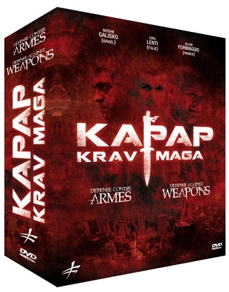 3 DVD Box Kapap / Krav Maga – Verteidigung gegen Messer