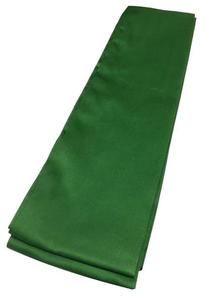Kung-Fu Schärpe Satin grün, Premium