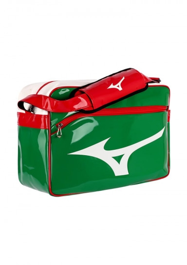 MIZUNO Tasche "ENAMEL BAG" grün/rot/weiß L