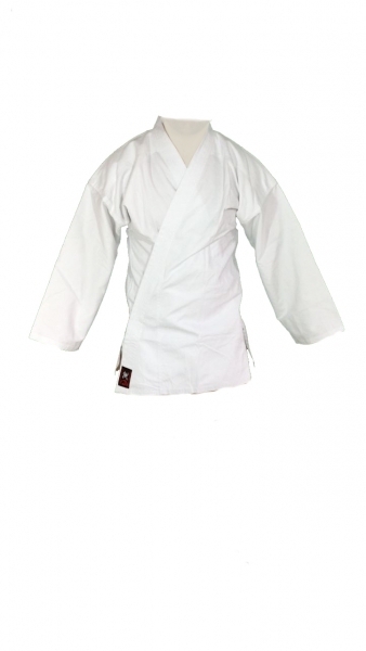 Karatejacke gewaschen 8 oz, weiß Gr.140 (%SALE)