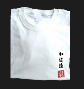 Budodrake T-Shirt weiß Wado-Ryu