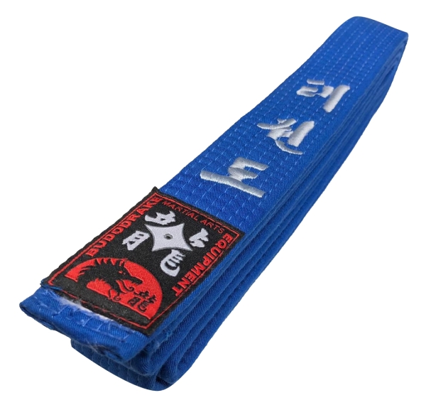 Blaugurt bestickt Taekwondo