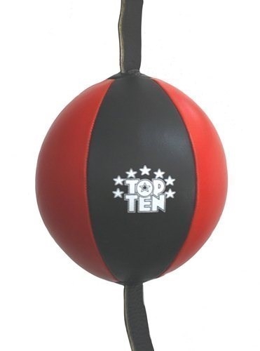 TOP TEN Doppelendball (schwarz-rot) 1125