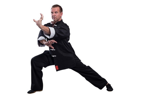 Kung Fu Anzug, black-white, Shaolin II