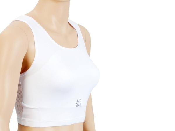 Damen-Brustschutz Maxiguard nur Bustier weiß