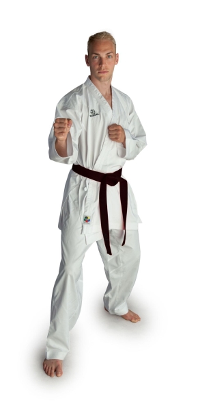Kumite Karate Gi HAYASHI Champion FLEXZ / Weiße Schulterstreifen