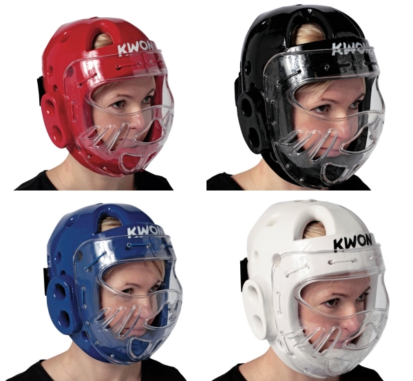 KWON (R) KSL Kopfschutz mit Kunststoff Visier
