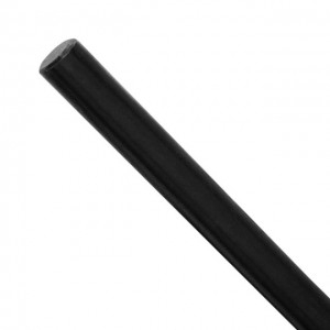 Bo-Stab aus Holz, schwarz, 182 cm