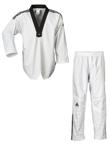 ADIDAS Taekwondo Anzug FIGHTER mit Streifen ADITF02