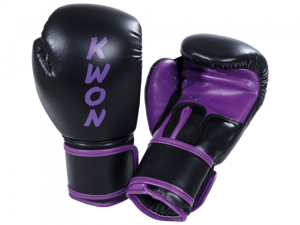 KWON (R) Boxhandschuhe Training schwarz-lila