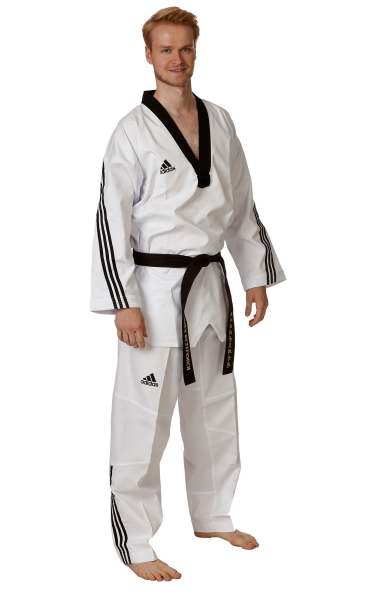 Adidas Taekwondo Anzug Adi Flex mit Streifen ADITFL02