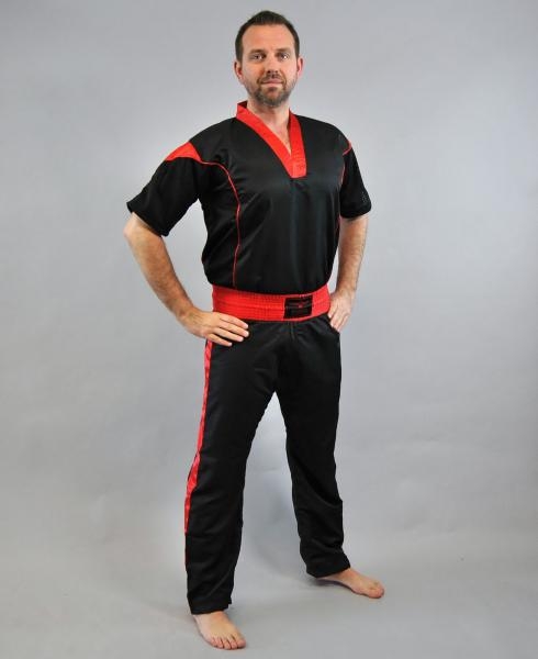 PHOENIX Pointfighting Anzug, schwarz-rot