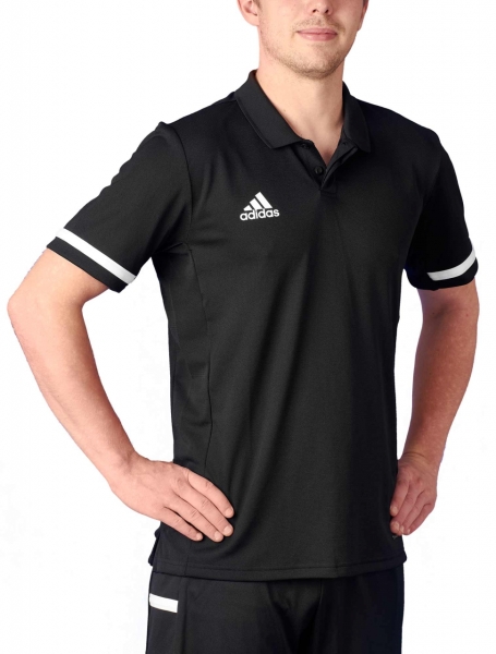Adidas T19 Polo Shirt Männer Schwarz