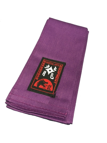 Kung-Fu-Schärpe Baumwolle violett