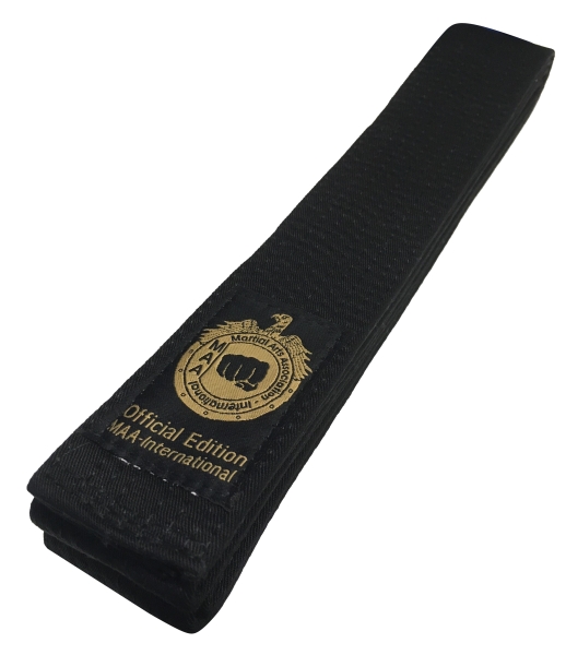 MAA Int. Official Master Belt Schwarzgurt