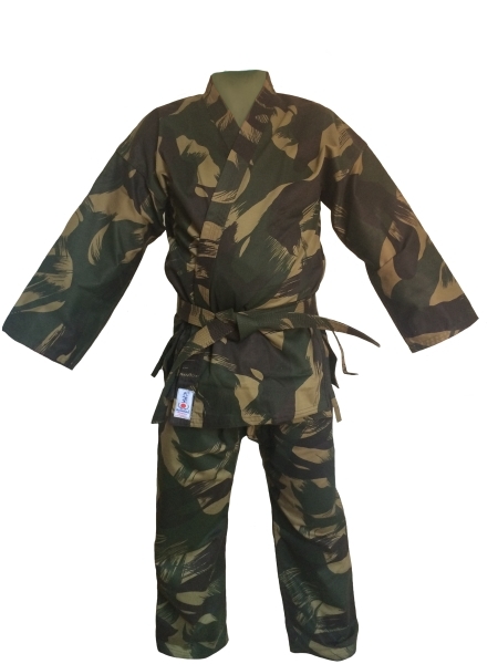Karateanzug Military Tarn Camouflage, Hose mit Schnürung