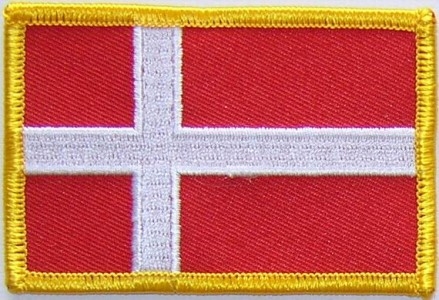 Aufnäher Flagge Dänemark