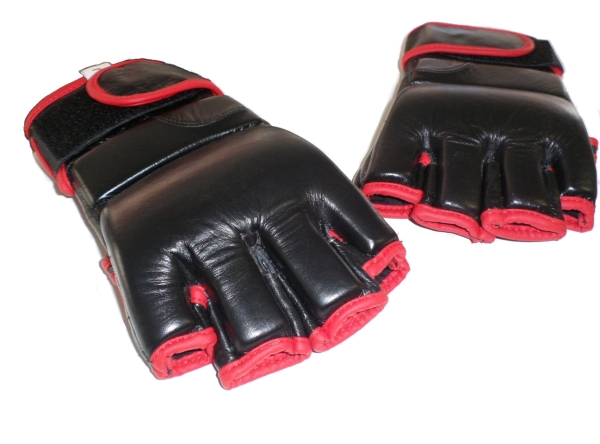 Krav Maga Handschuhe Allround schwarz-rot
