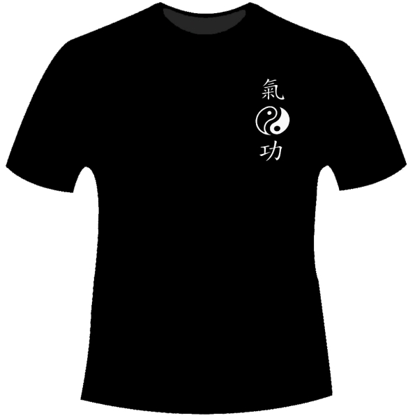 Qigong T-Shirt schwarz