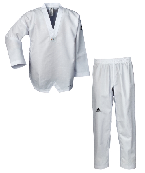 ADIDAS Taekwondo Anzug ADICHAMP IV weißes Revers