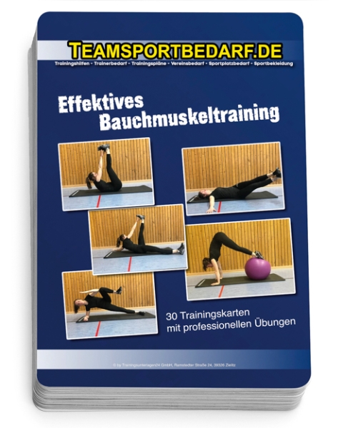 Trainingskarten Effektives Bauchmuskeltraining