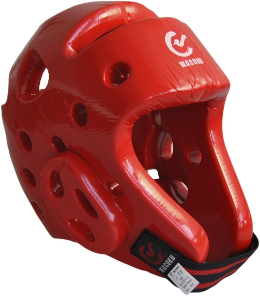 Wacoku TAEKWONDO Kopfschutz mit WT-Zulassung rot