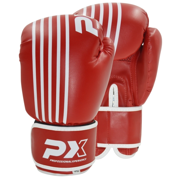 Boxhandschuhe PX rot-weiß