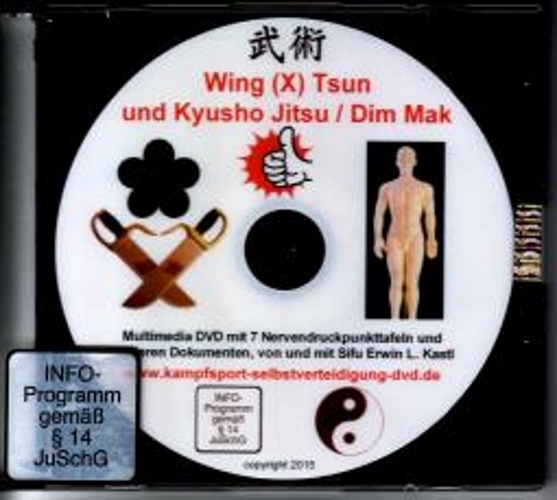 DVD Wing Tsun meets Dim Mak - Biu Tze Kampfeingang, Nervendruckpunkte