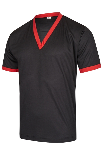 Kickboxing Shirt schwarz-rot