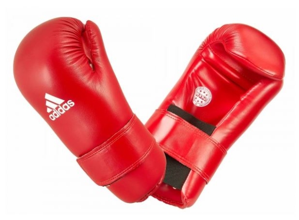 adidas Semi Contact Gloves - red, ADIWAKOG3