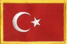 Aufnäher Flagge Türkei
