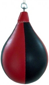 Boxbirne schwarz-rot
