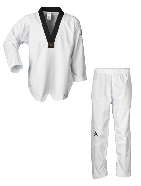 ADIDAS Taekwondo Anzug FIGHTER ohne Streifen ADITF01