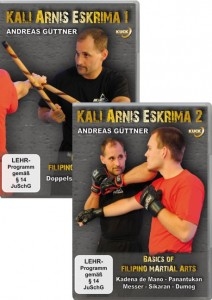 2 DVD Serie - DVD Kali Arnis Eskrima 1 & 2 - Basics of Filipino Martial Arts