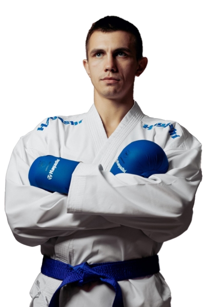Kumite Karate Gi HAYASHI Champion FLEXZ / WKF appr. / farbige Schultersreifen