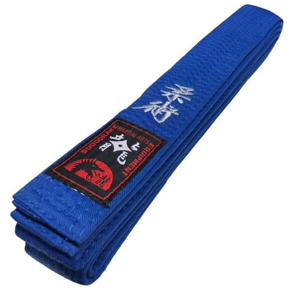 Blaugurt bestickt Jiu-Jitsu