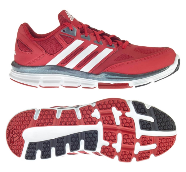 Adidas Sportschuhe Laufschuhe Speed Trainer rot-weiß