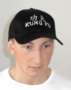 Baseball-Cap mit "Kung Fu" Bestickung