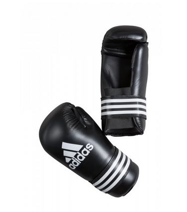 adidas Kick-Boxhandschuhe Semi Contact schwarz, ADIBFC01