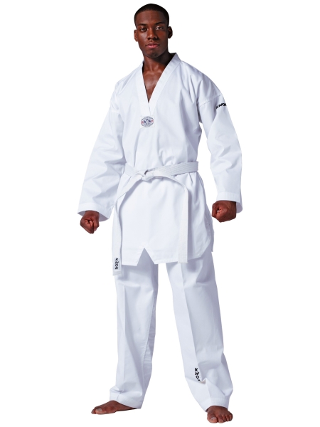 KWON (R) Taekwondo Anzug Hadan Plus, weißes Revers
