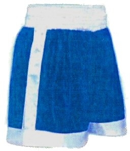 Boxing Shorts blau - weiß
