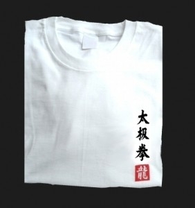 Budodrake T-Shirt weiß Taijichuan