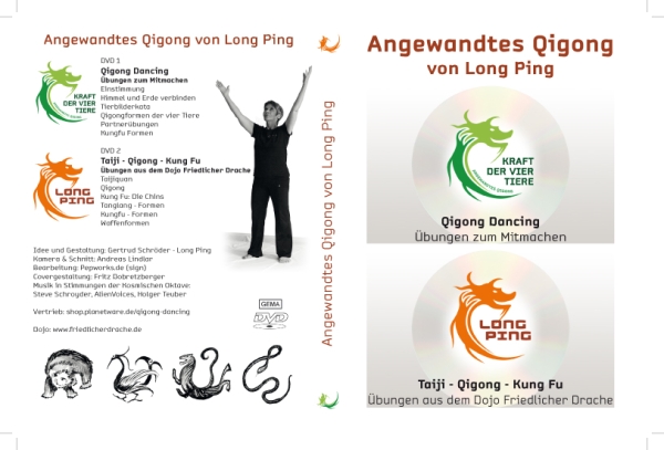 Angewandtes Qigong - Kraft der vier Tiere + Long Ping (Taiji - Qigong - KungFu) (DOPPEL DVD)