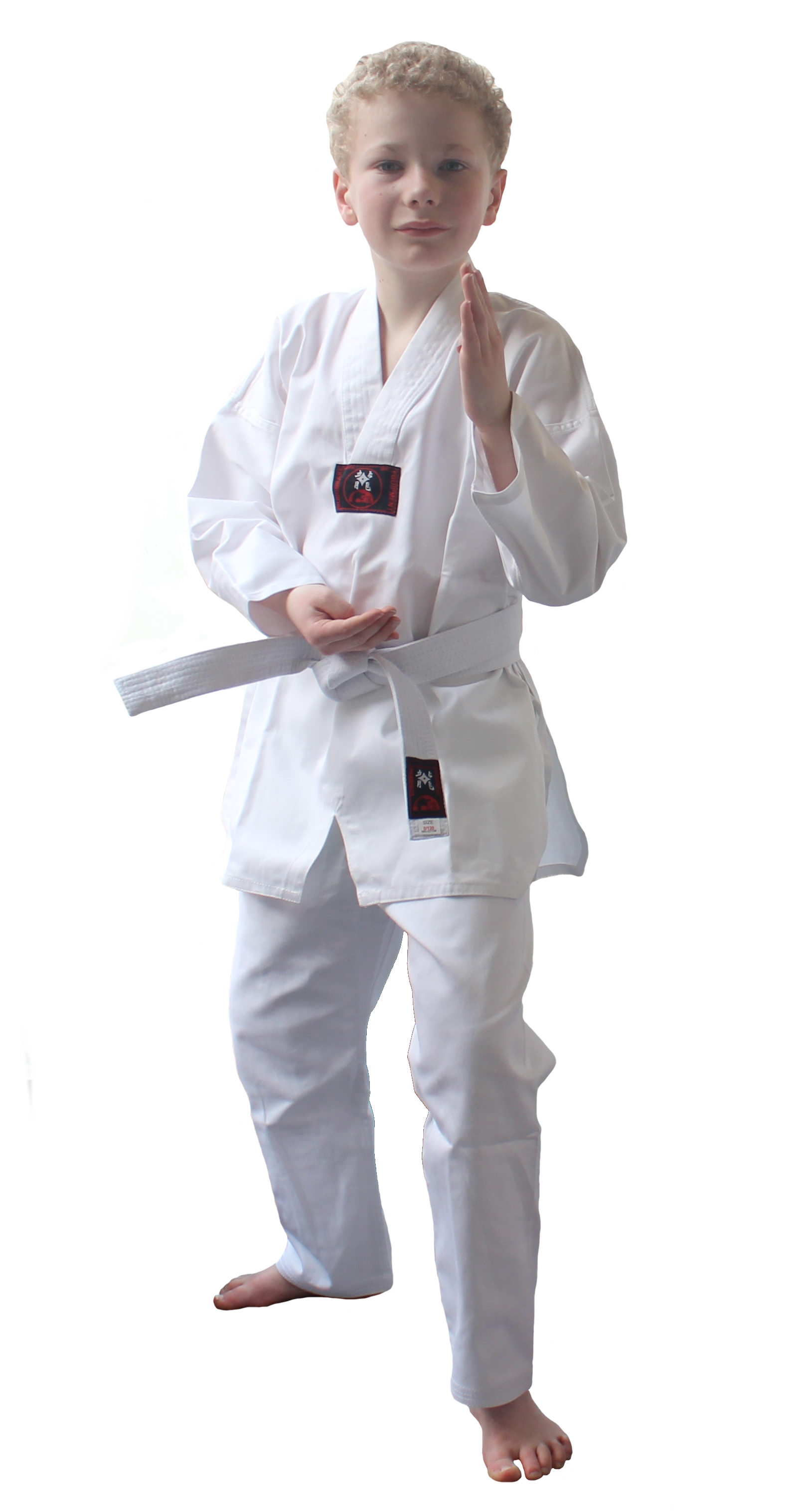 Playwell Baby Kleinkind Taekwondo Uniform Anzug Tkd Future Schwarzer Gürtel 