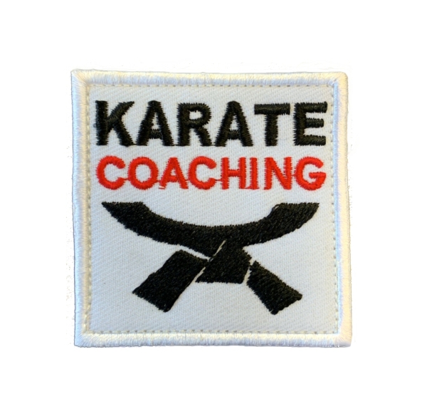 Karate Coaching Aufnäher