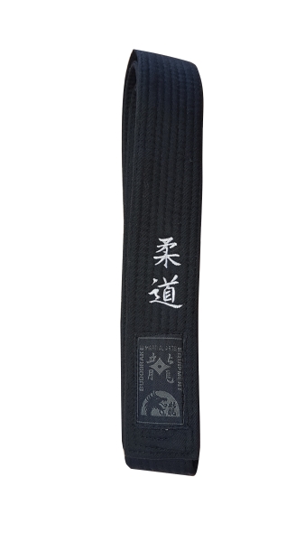 Schwarzgurt FIRST CLASS Black Edition bestickt mit Judo 260 cm (%SALE)