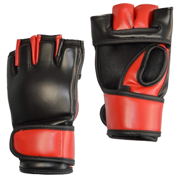MMA-Handschutz rot-schwarz